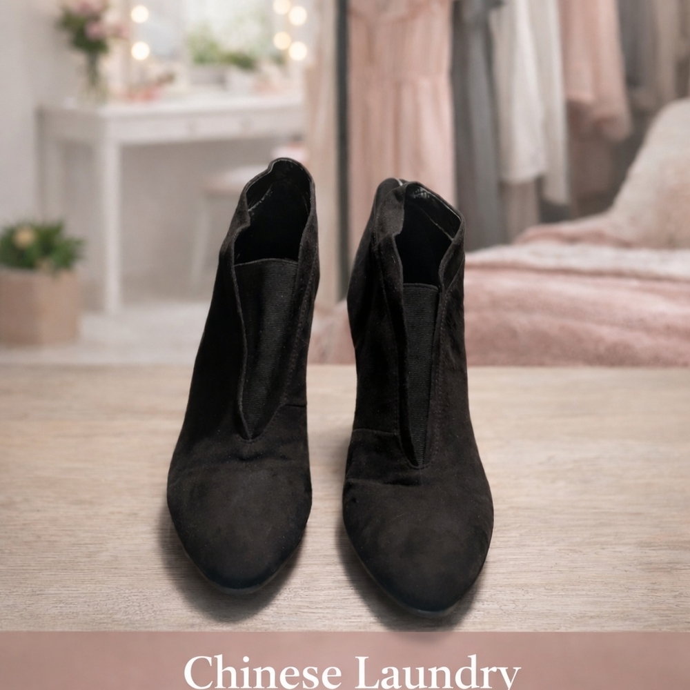 Chinese Laundry Women's Black Ankle Boots